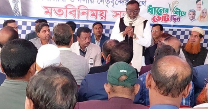 মণিরামপুরে পেশাজীবীদের সাথে প্রার্থী ইকবাল হোসেনের মতবিনিময়