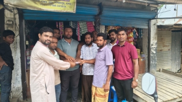 এড়েন্দায় ঈদ উপহার বিতরণ