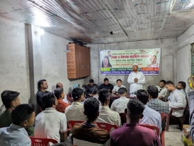 মনিরামপুরে জিয়া স্মৃতি পাঠাগারের উদ্যোগে দোয়া ও ইফতার মাহফিল